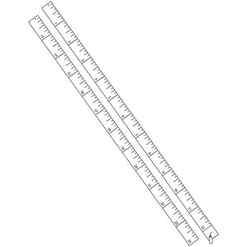 Measuring tape (24″ | 1/8 inches)