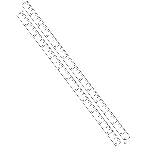 Measuring tape (24″ | Centered)