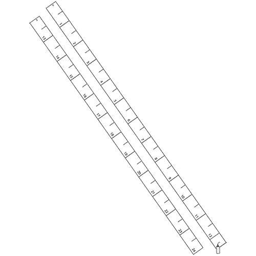 Measuring tape (24″ | half inches)